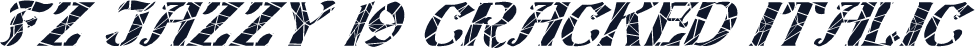 FZ JAZZY 19 CRACKED ITALIC