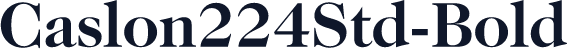 Caslon224Std-Bold