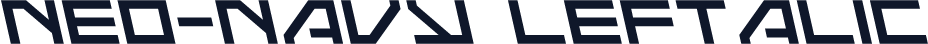 Neo-Navy Leftalic