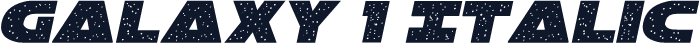 Galaxy 1 Italic