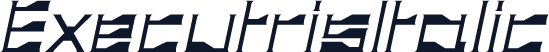 ExecutrisItalic