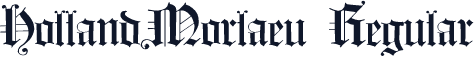 HollandMorlaeu Regular