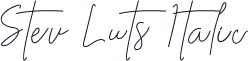 Stev Luts Italic