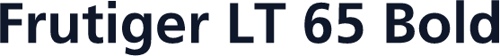 Frutiger LT 65 Bold
