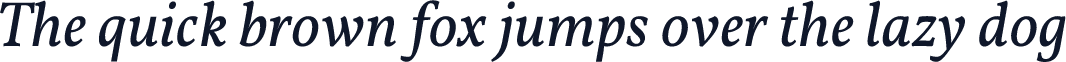 TypoPRO Vollkorn Italic