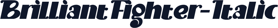 BrilliantFighter-Italic