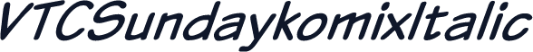 VTCSundaykomixItalic