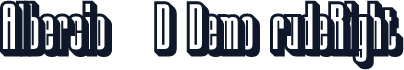 Albercio 3D Demo rudeRight