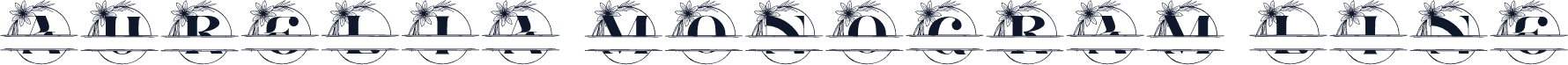 Aurelia Monogram Line