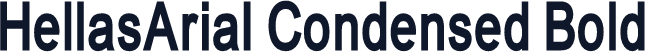 HellasArial Condensed Bold
