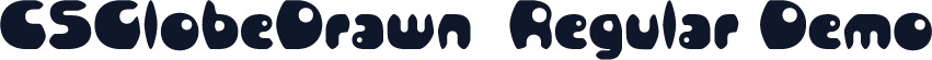 CSGlobeDrawn-Regular Demo