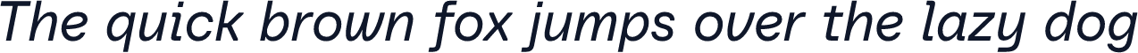 Baru Sans Demo Italic