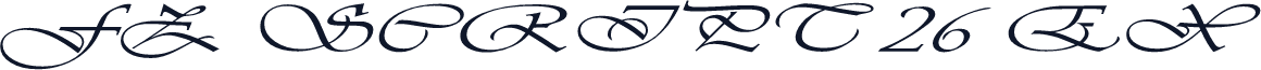 FZ SCRIPT 26 EX