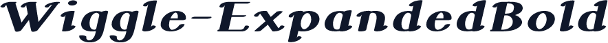 Wiggle-ExpandedBold