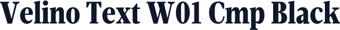 Velino Text W01 Cmp Black