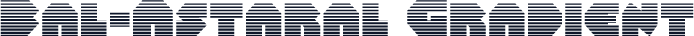 Bal-Astaral Gradient