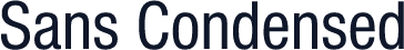 Sans Condensed