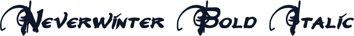 Neverwinter Bold Italic