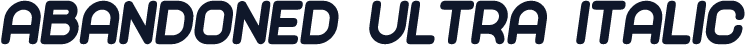 Abandoned Ultra Italic