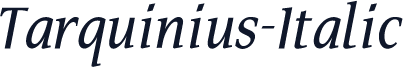Tarquinius-Italic