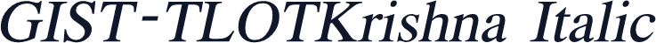 GIST-TLOTKrishna Italic