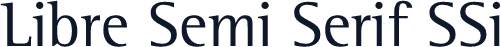 Libre Semi Serif SSi