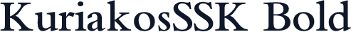 KuriakosSSK Bold