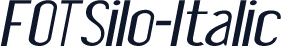 FOTSilo-Italic