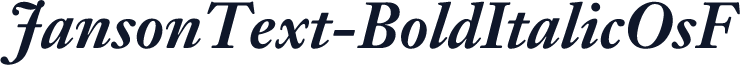 JansonText-BoldItalicOsF