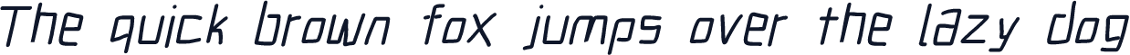 Electronic SemiBold Italic