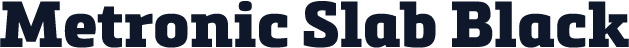 Metronic Slab Black