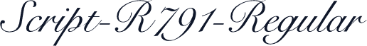 Script-R791-Regular