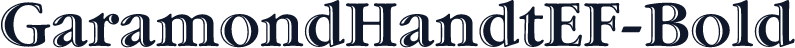 GaramondHandtEF-Bold