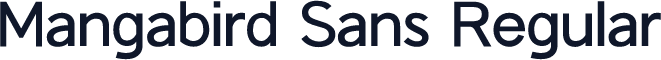 Mangabird Sans Regular