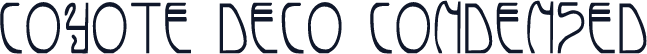 Coyote Deco Condensed