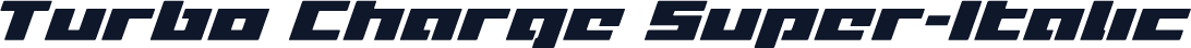 Turbo Charge Super-Italic