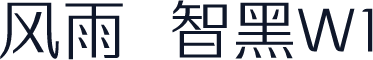 风雨  智黑W1