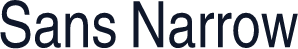 Sans Narrow