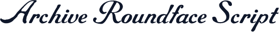 Archive Roundface Script