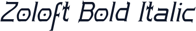 Zoloft Bold Italic