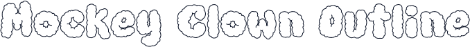 Mockey Clown Outline