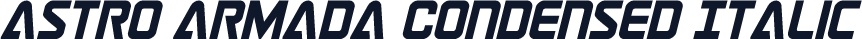 Astro Armada Condensed Italic