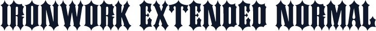 Ironwork Extended Normal