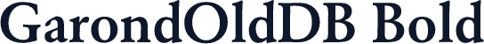 GarondOldDB Bold