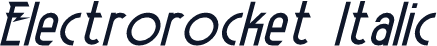 Electrorocket Italic