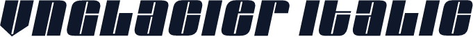VNGlacier Italic
