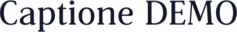 Captione DEMO