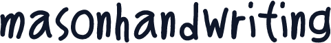 masonhandwriting