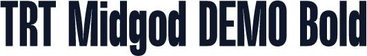 TRT Midgod DEMO Bold