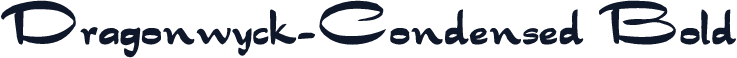 Dragonwyck-Condensed Bold